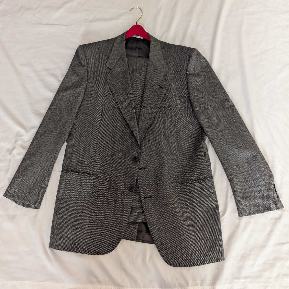 Yves Saint Laurent Charcoal Blazer